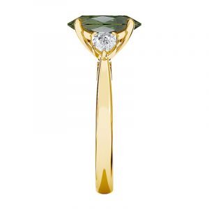 three stone emerald 3