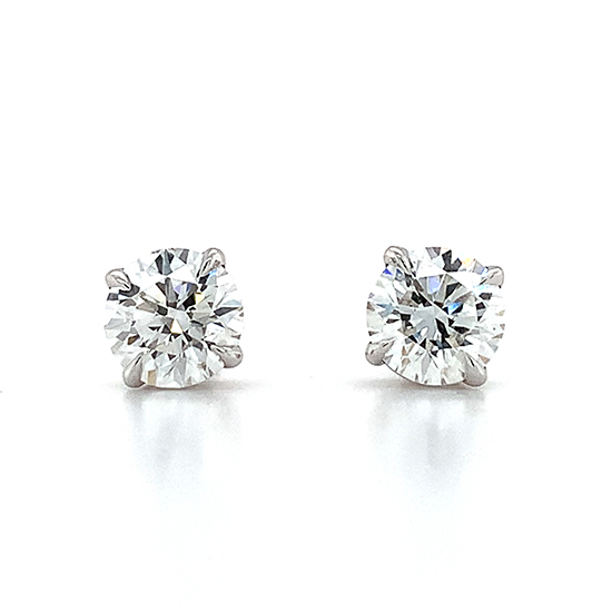 1pt diamond studs
