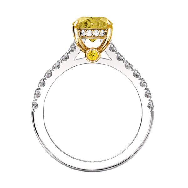 yellow diamond solitaire engagement ring 3