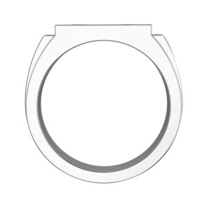 Mens Three Stone Diamond Ring