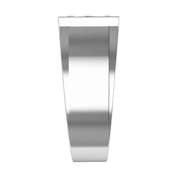 Mens Three Stone Diamond Ring 4