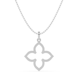four leaf clover diamond necklace 3