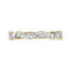 marquise and round alternating diamond eternity band 1