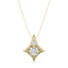 modern star diamond necklace2