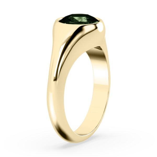 Parti Sapphire Signet Ring 3