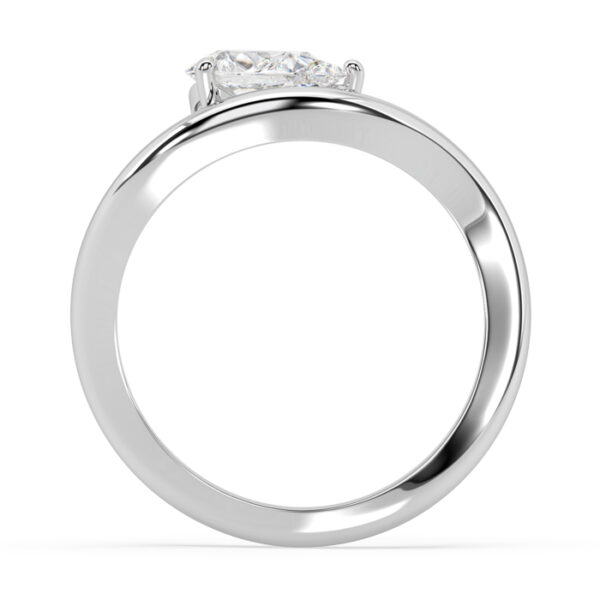 pear shape diamond wave ring 2