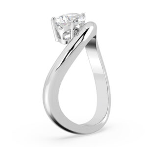 pear shape diamond wave ring 3