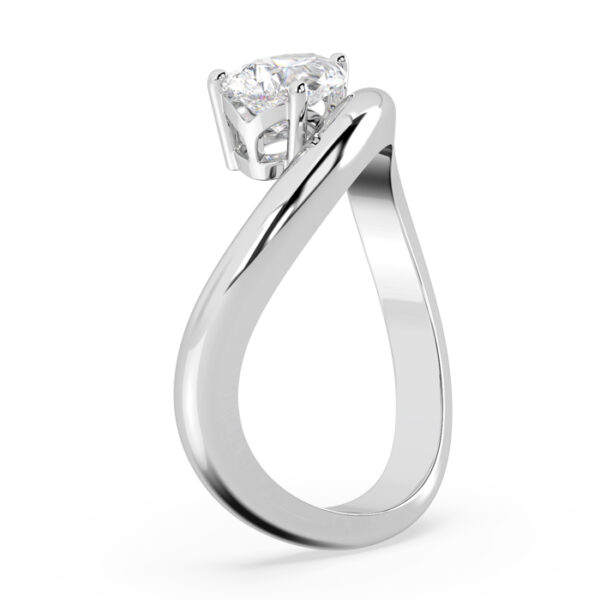 pear shape diamond wave ring 3