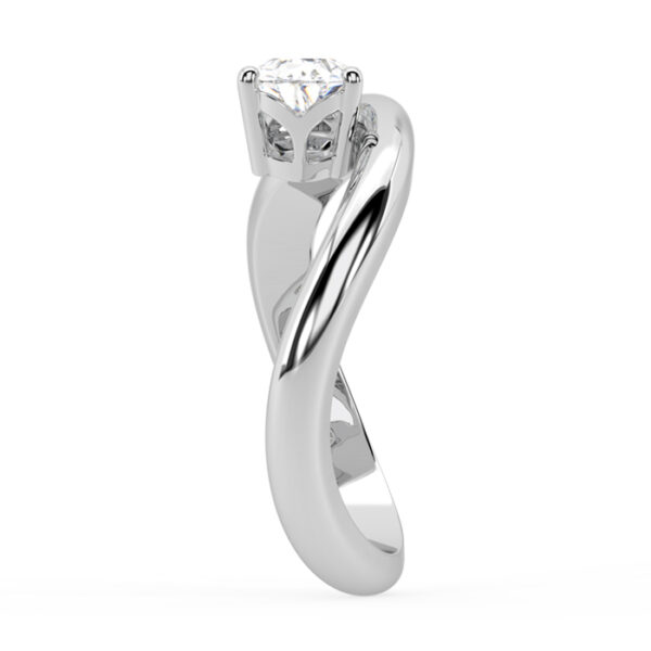 pear shape diamond wave ring 4