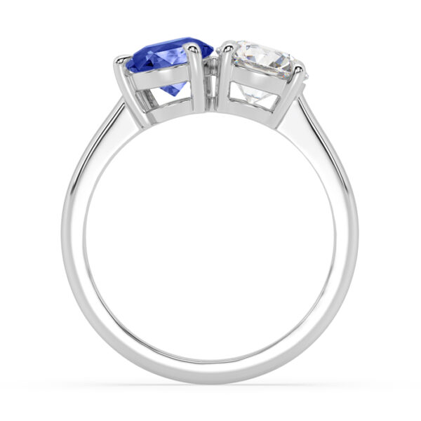 two stone sapphire diamond ring 2