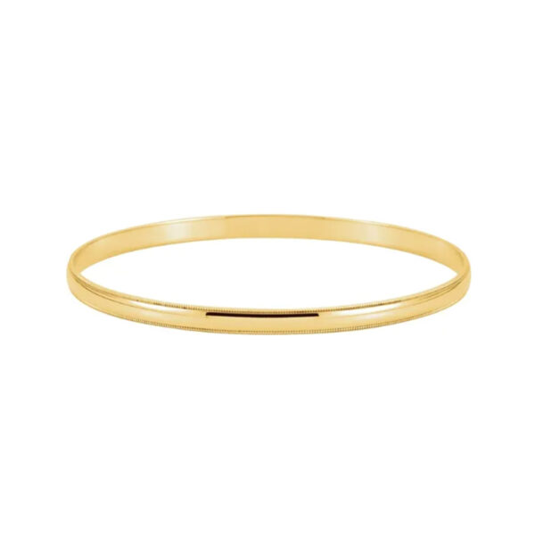 milgrain edge bangle