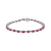 ruby line bracelet